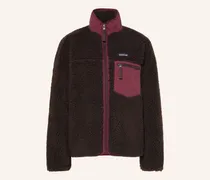 Fleecejacke Classic Retro-X braun