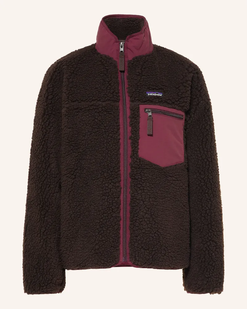 Patagonia Fleecejacke Classic Retro-X braun Dunkelbraun
