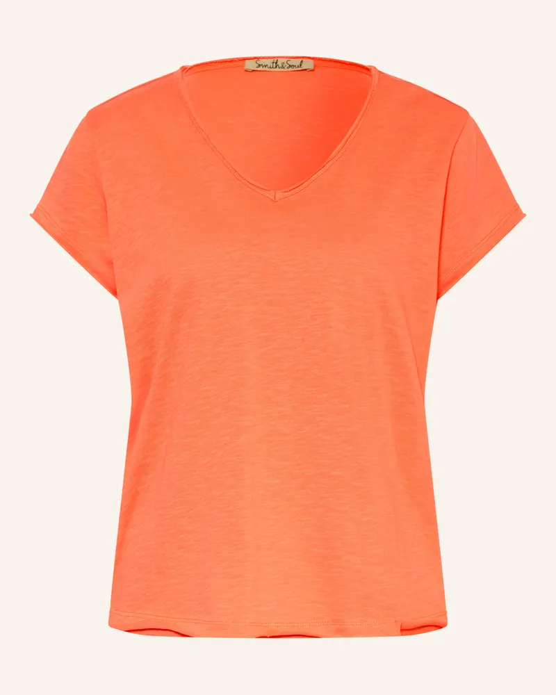 Smith & Soul T-Shirt orange Orange