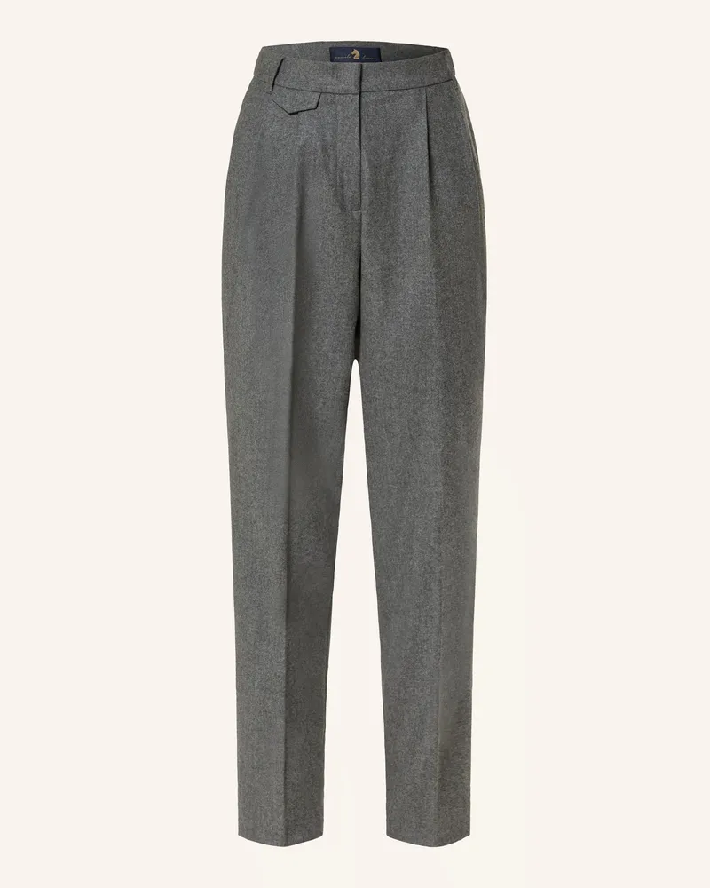 Pamela Henson Flanellhose Grau