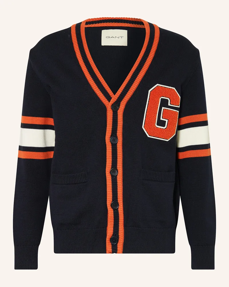 Gant Strickjacke Dunkelblau