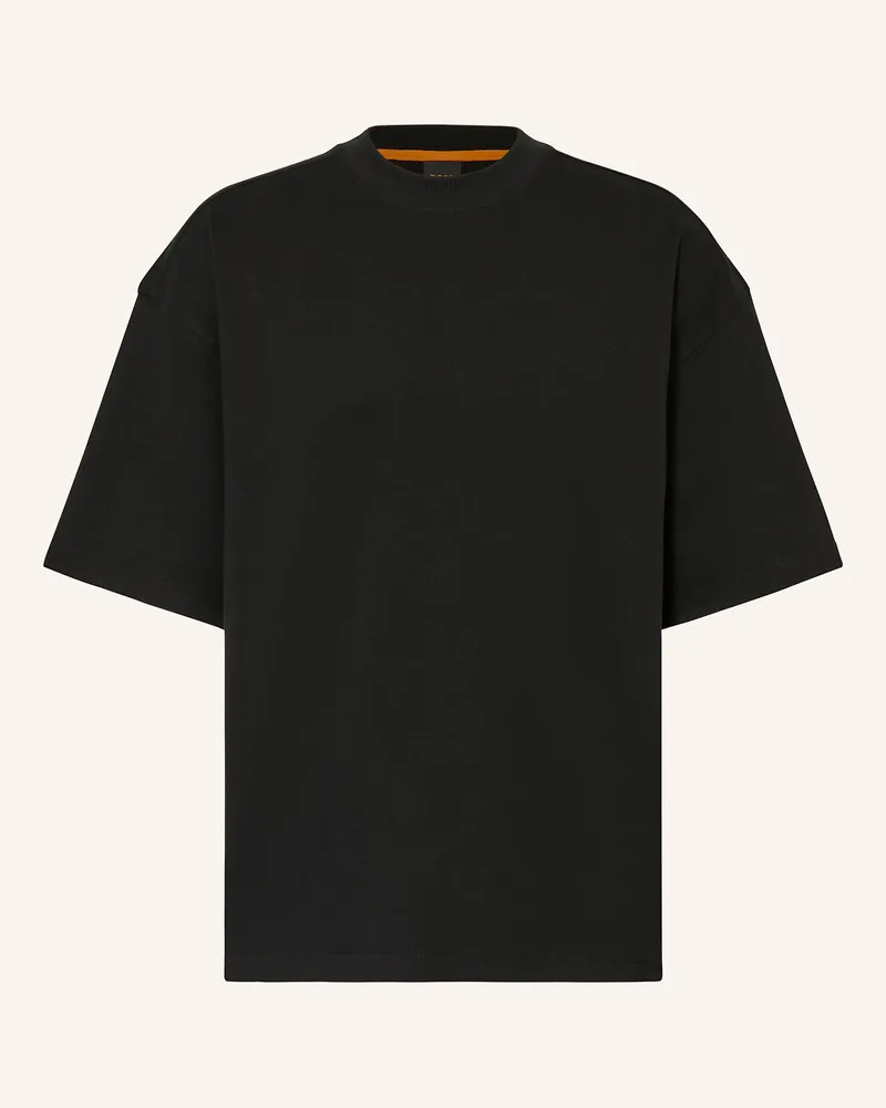 HUGO BOSS T-Shirt ROUNDED Schwarz