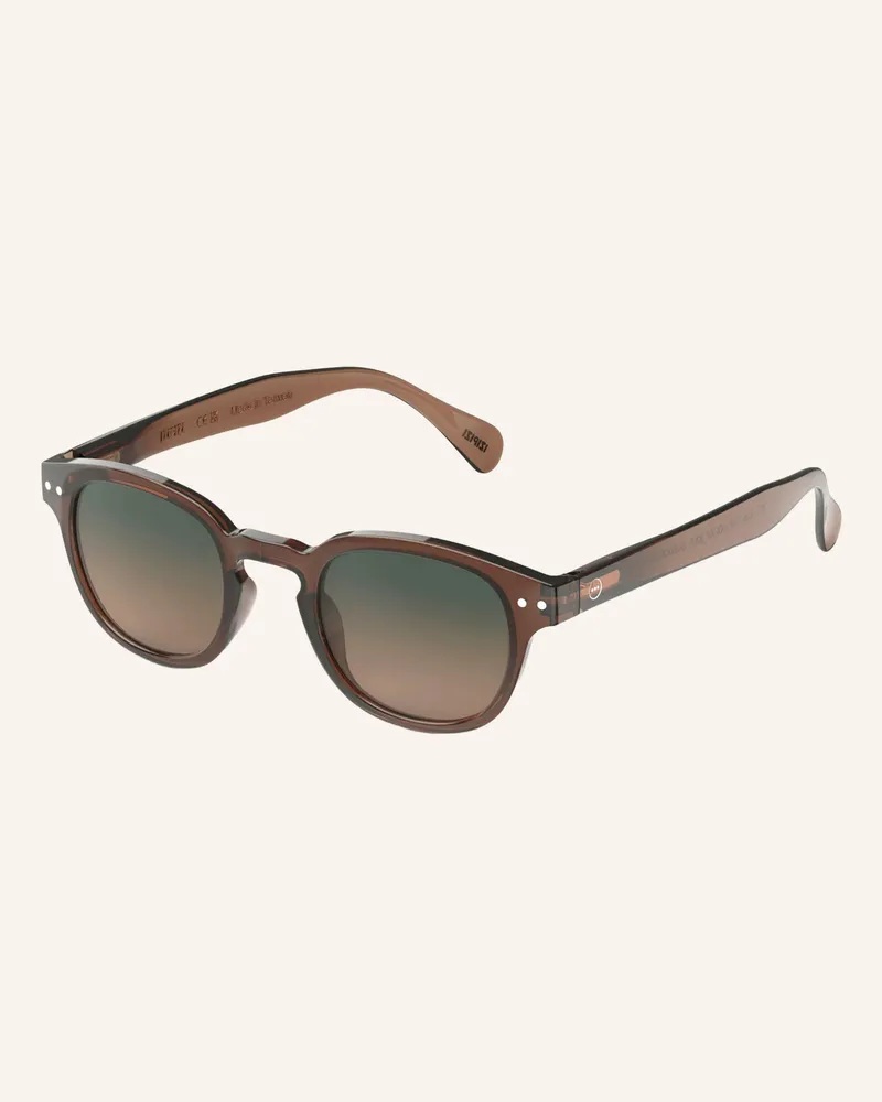 IZIPIZI Sonnenbrille #C braun Dunkelbraun