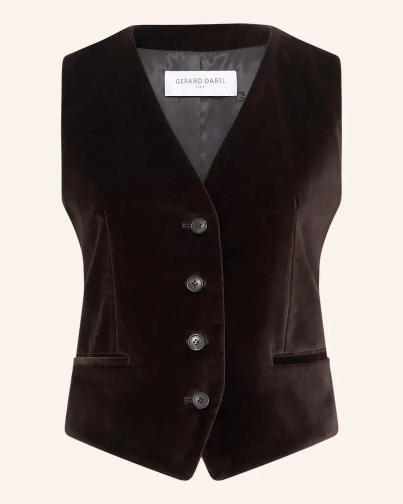 Gerard Darel Jacke NAIS Hellbraun