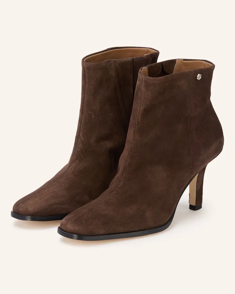 HUGO BOSS Stiefeletten Anyah braun Dunkelbraun