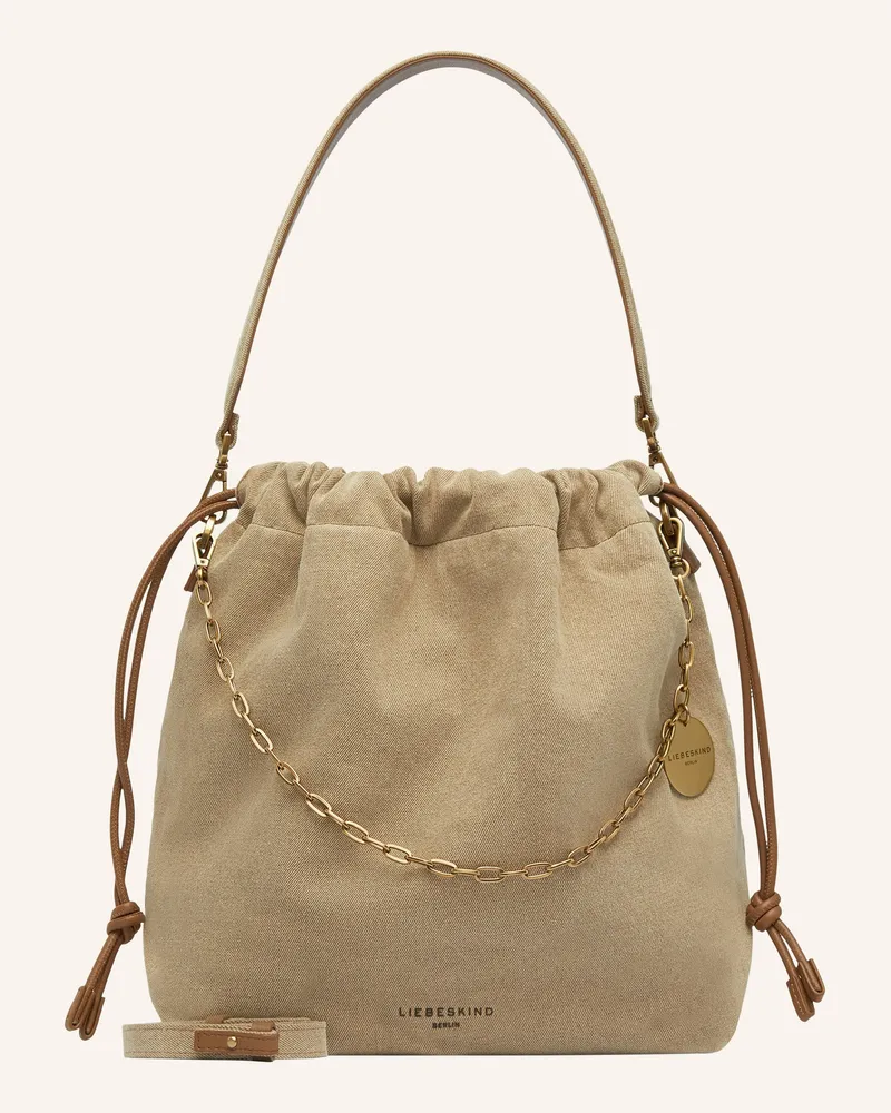 Liebeskind Beuteltasche Lya Ii Medium beige Beige