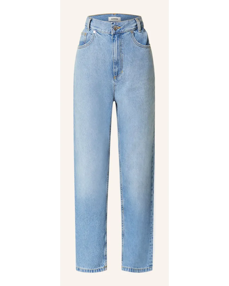 Sandro Straight Jeans Blau