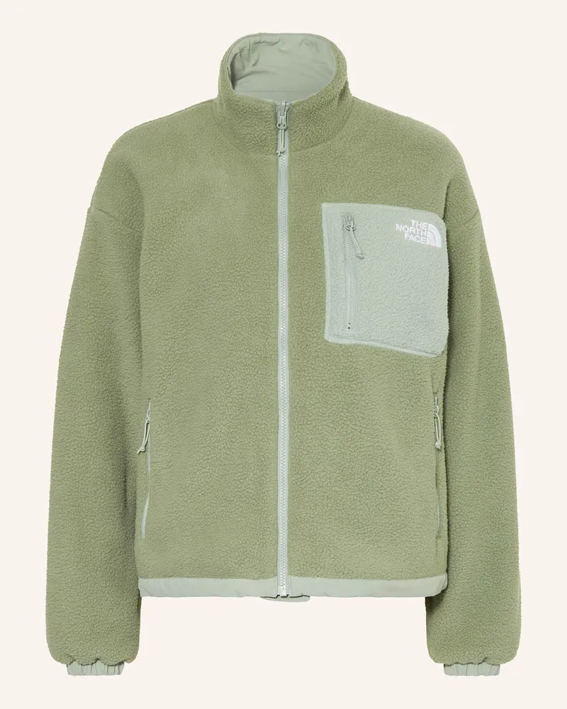 The North Face Fleecejacke YUMIORI zum Wenden Hellgrün