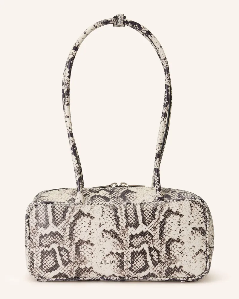 Liebeskind Schultertasche SNAKE JIL SMALL Weiss