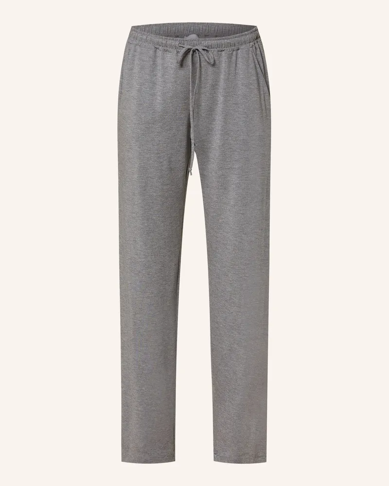 Hanro Schlafhose Natural Elegance grau Grau