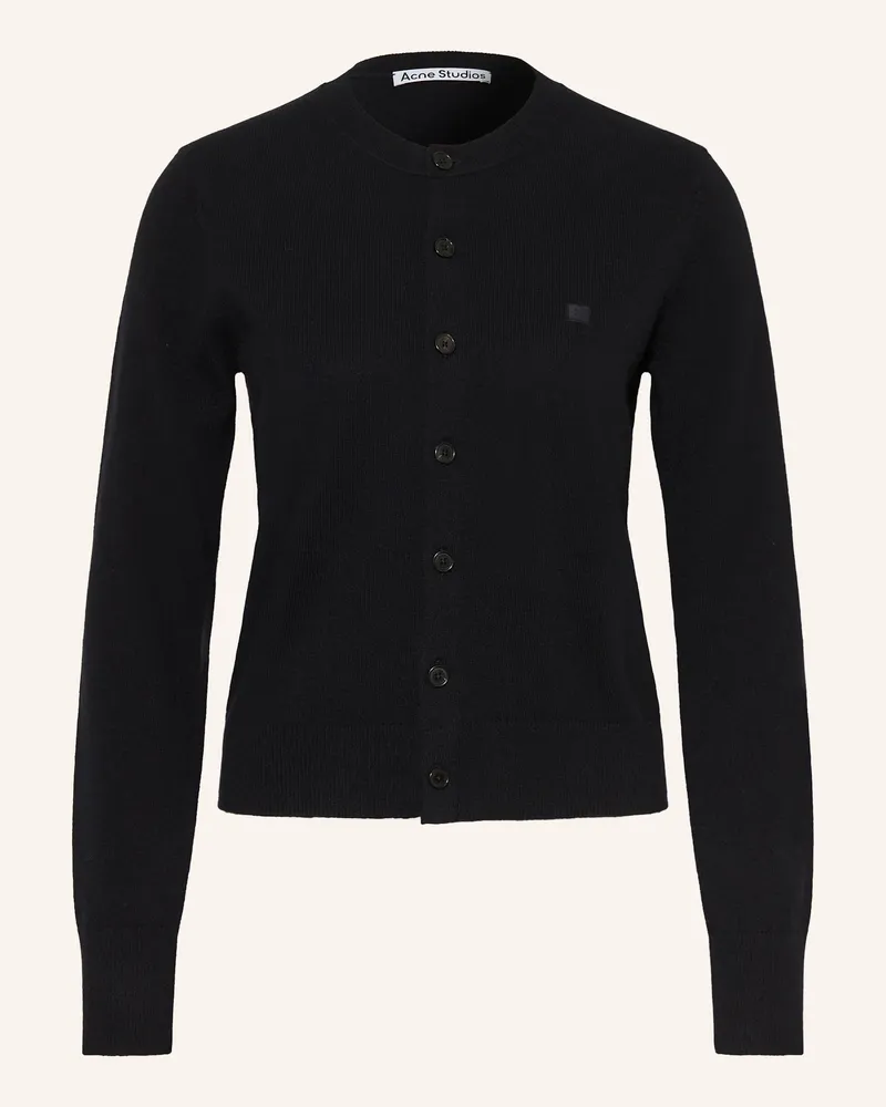 Acne Studios Strickjacke Schwarz