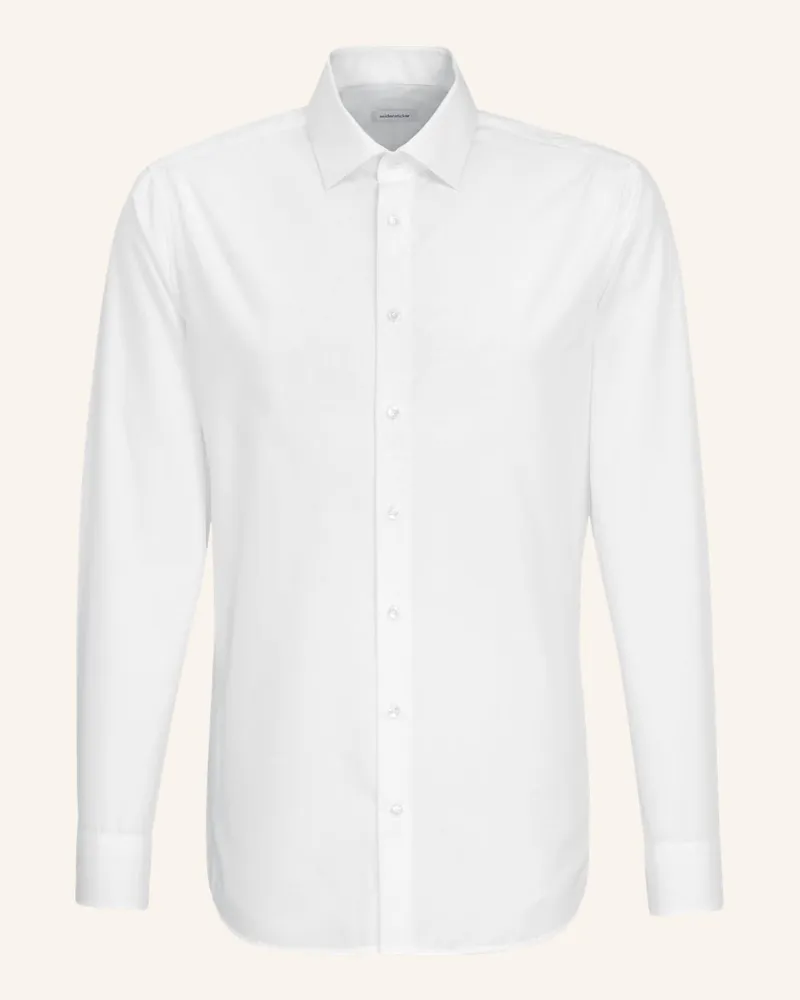 Seidensticker Business Hemd Slim Fit weiss Weiss