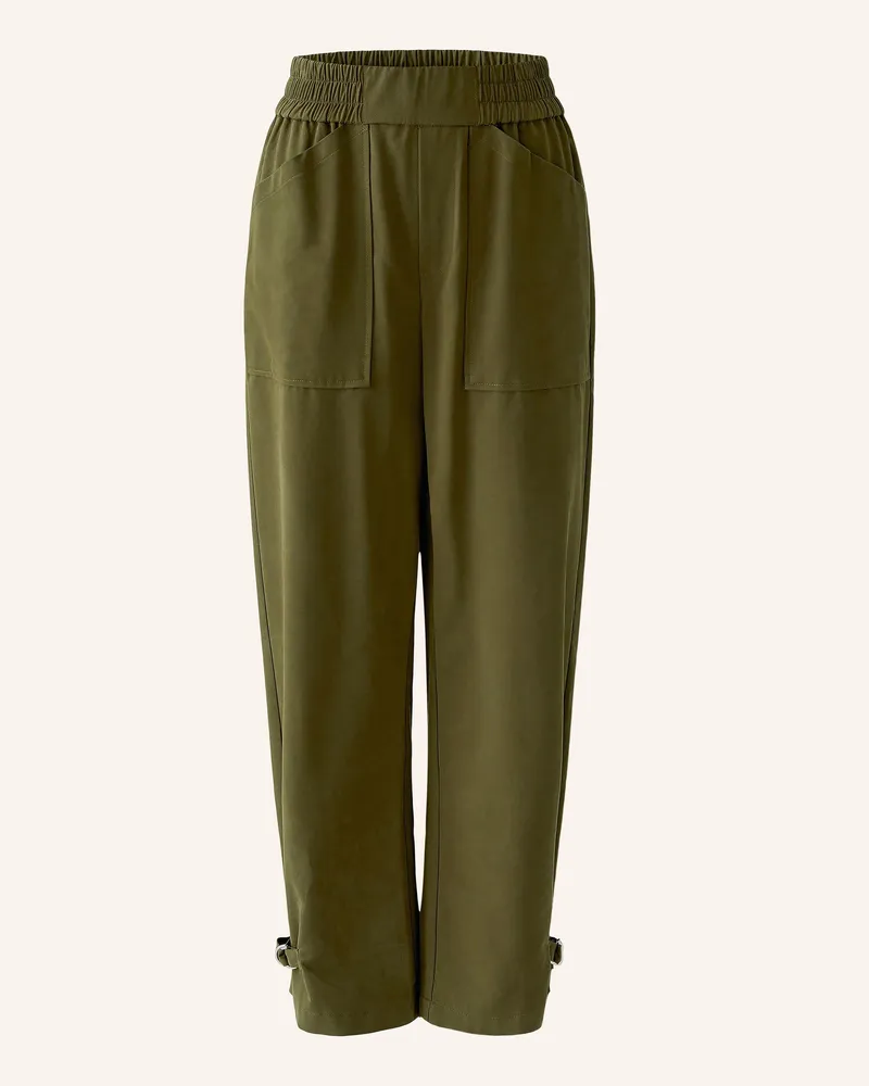 Oui  Hose gruen Khaki
