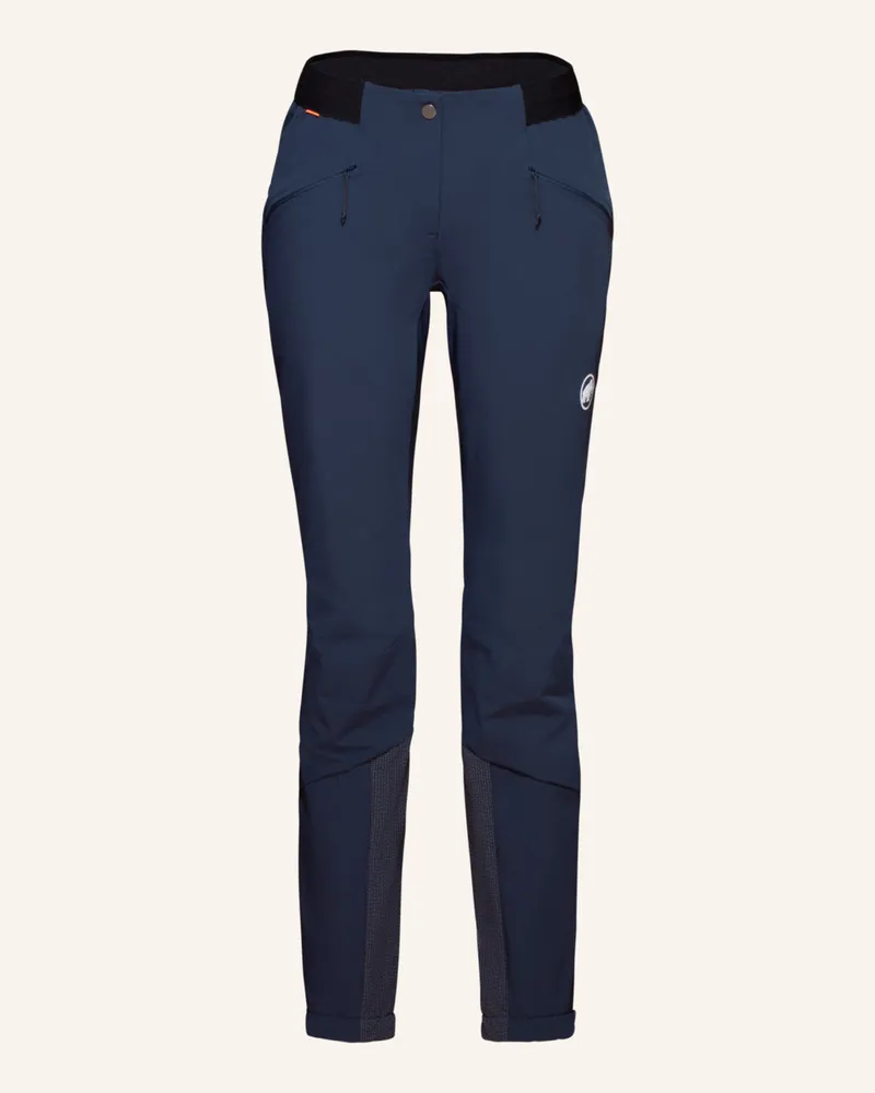 Mammut Softshellhose Aenergy Hybrid blau Blau