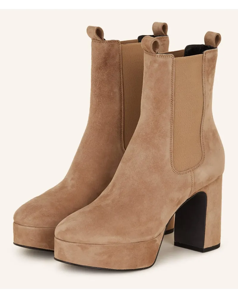 Kennel & Schmenger Chelsea-Boots HEAT - CAMEL Braun