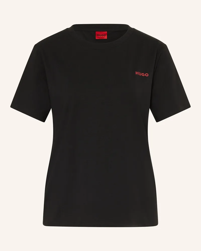 HUGO BOSS Schlafshirt Hugo Id schwarz Schwarz