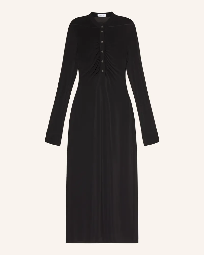 Alaïa Abendkleid schwarz Schwarz