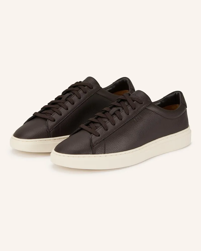 HUGO BOSS Sneaker KIERAN Dunkelbraun
