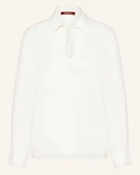 Max Mara Seidenbluse UBICATO Weiss