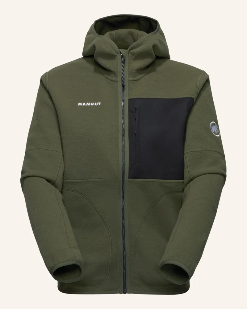 Mammut Midlayerjacke TAMARO ML mit Kapuze Grün