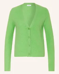 Darling Harbour Strickjacke aus Cashmere Gruen