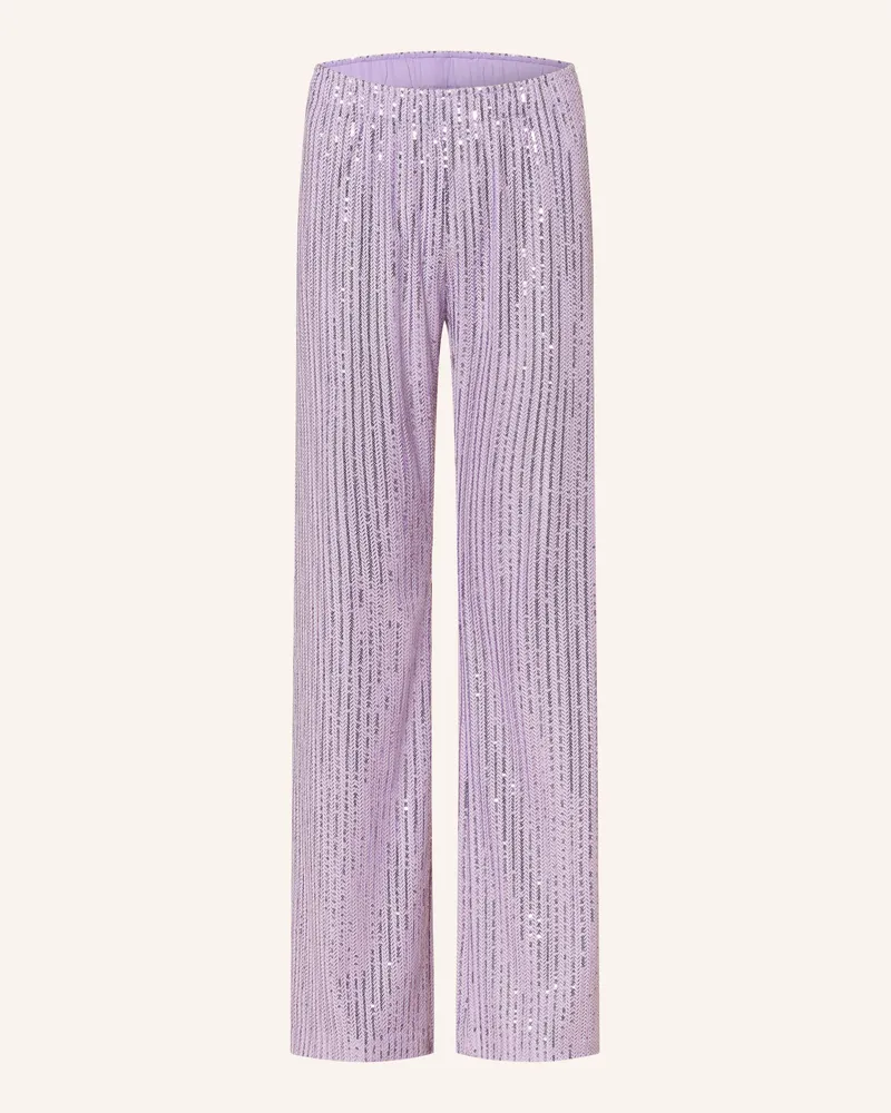 Stine Goya Hose MARKUS mit Pailletten Lavender