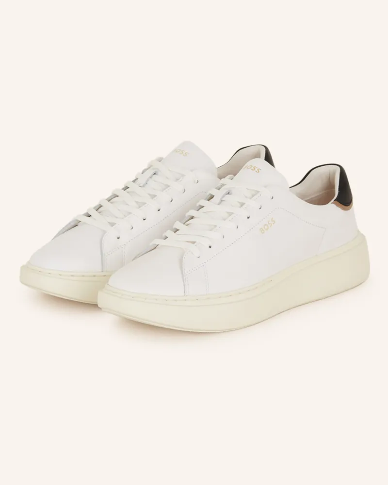 HUGO BOSS Sneaker Amber weiss Weiss