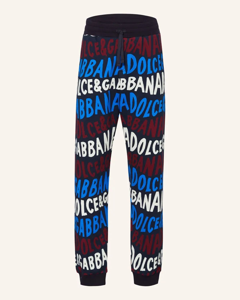 Dolce & Gabbana Hose im Jogging-Stil Blau