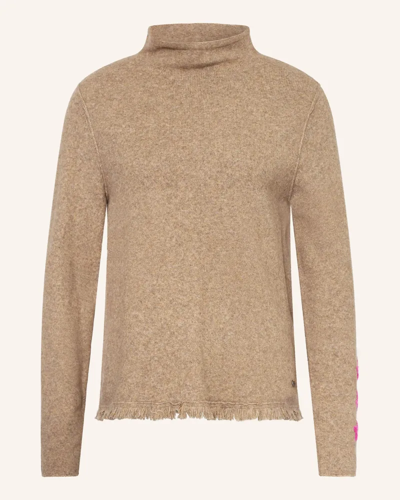 Grace Pullover braun Taupe