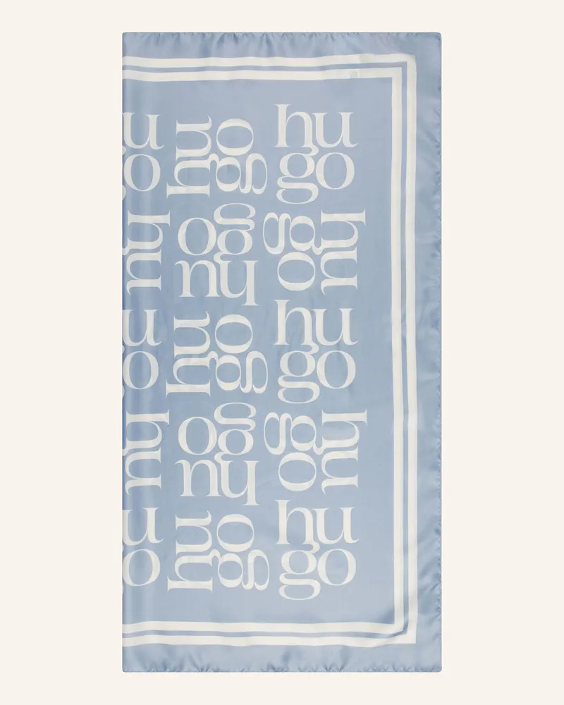 HUGO BOSS Tuch Auraize blau Hellblau