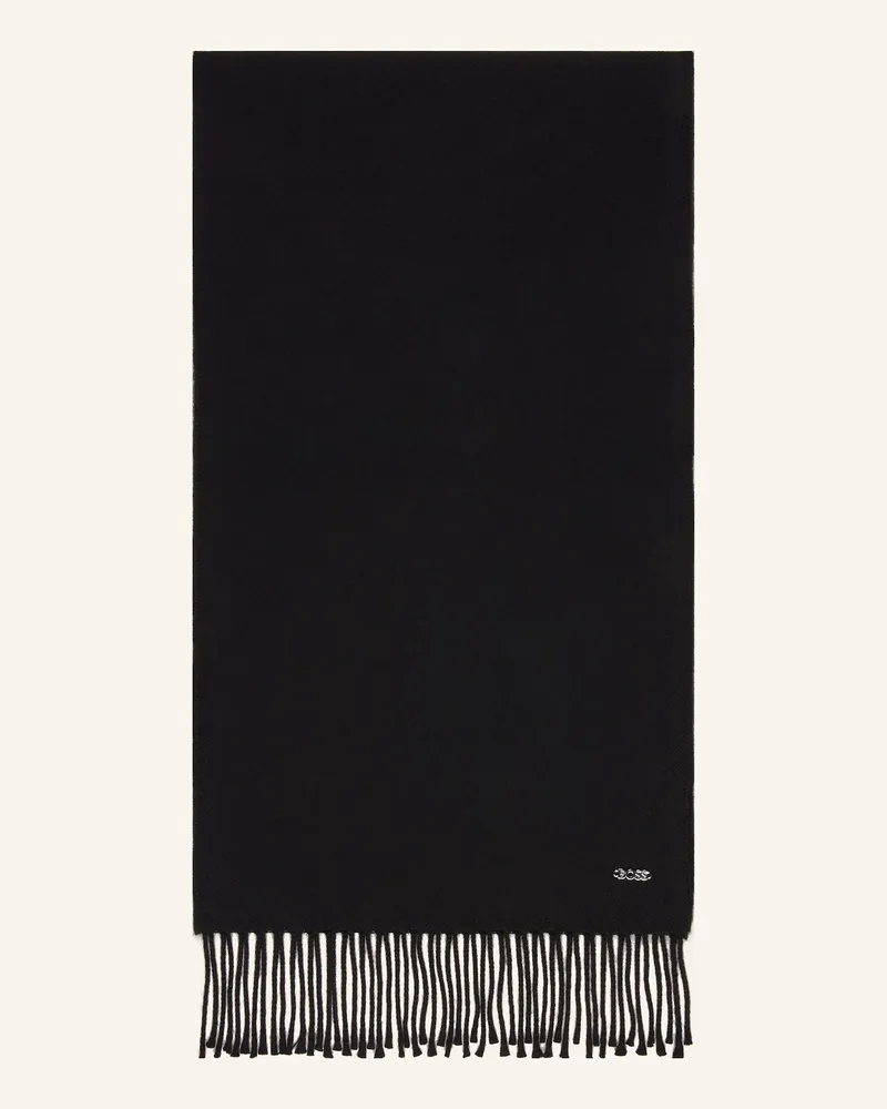 HUGO BOSS Schal Zesy schwarz Schwarz