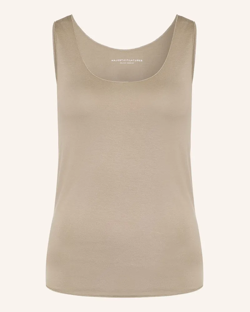 Majestic Top beige Taupe