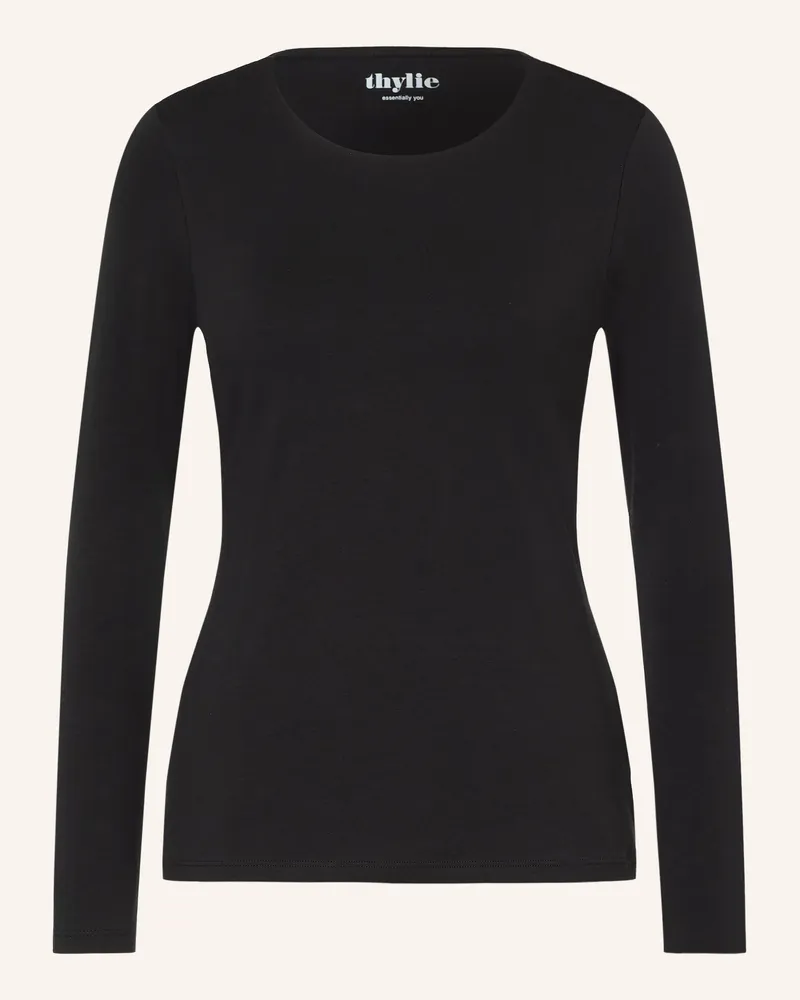 Thylie Longsleeve Salma schwarz Schwarz