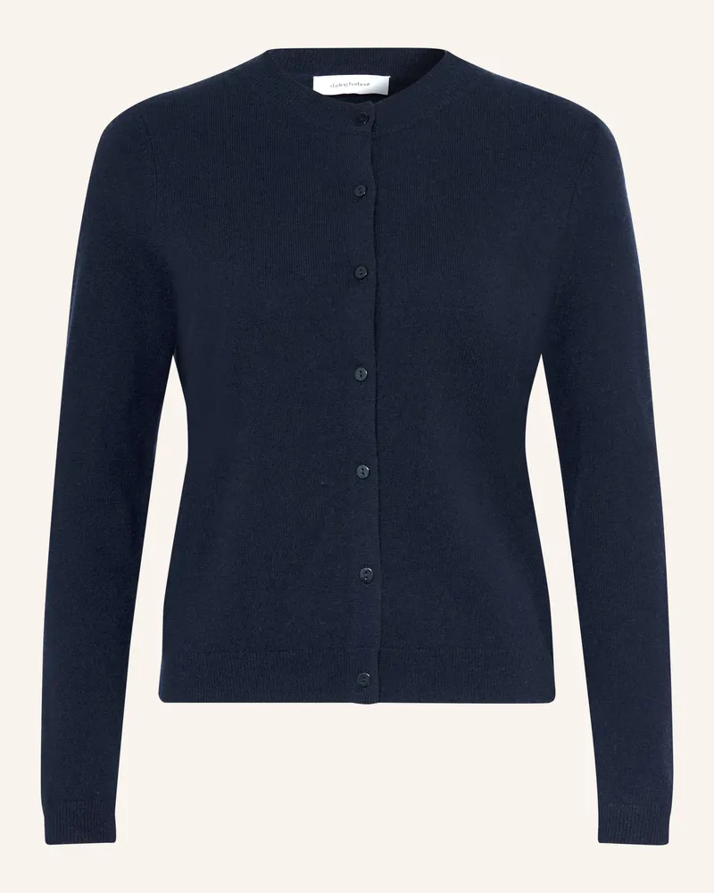 Darling Harbour Strickjacke Aus Cashmere blau Navy