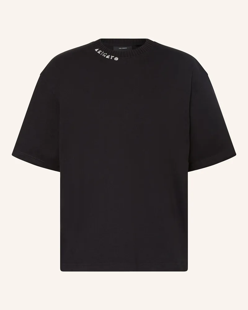 Axel Arigato T-Shirt APEX RIBBED Schwarz
