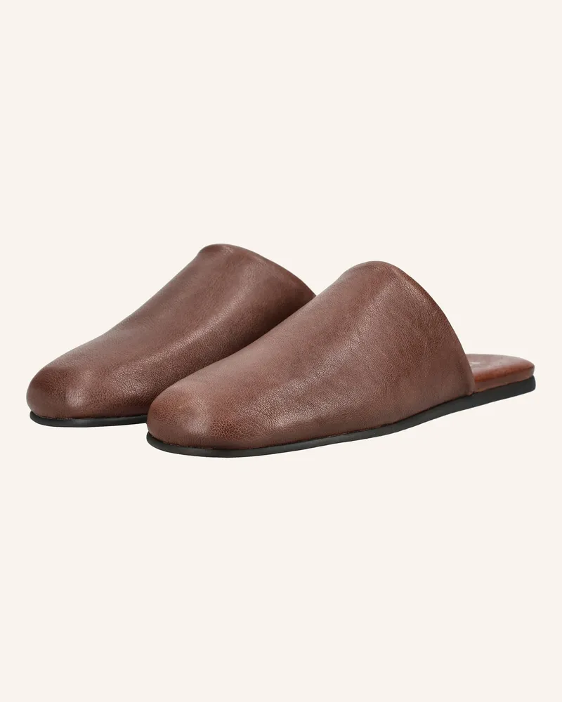 Pavement Pantoletten Gunilla braun Braun