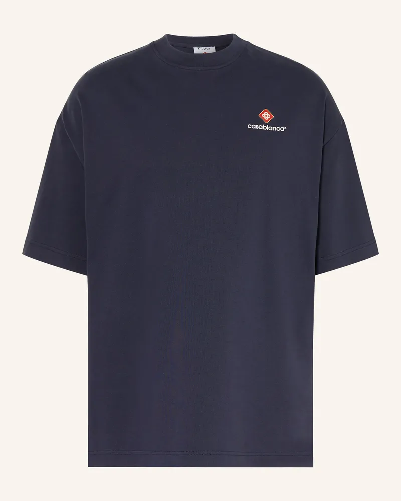 Casablanca Paris Oversized-Shirt blau Dunkelblau