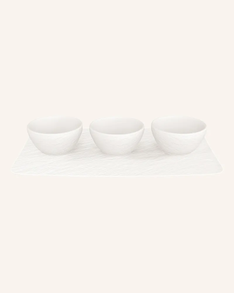 Villeroy & Boch 4-Tlg. Schalenset weiss Weiss