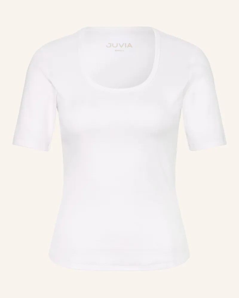 Juvia T-Shirt Anela weiss Weiss