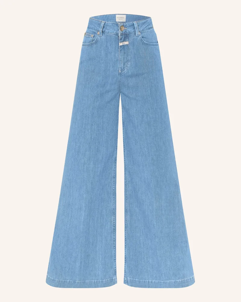 Closed Wide Leg Jeans Glow Up blau Mbl