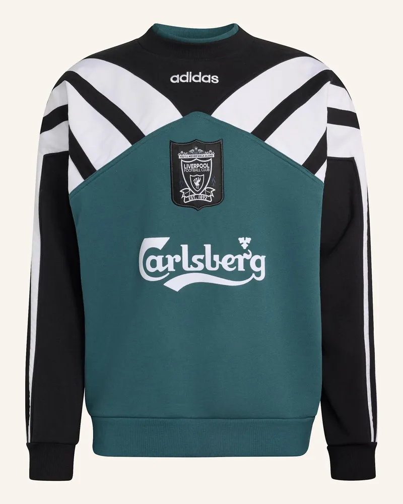adidas Liverpool Fc 95 Rundhals-Sweatshirt gruen Grün
