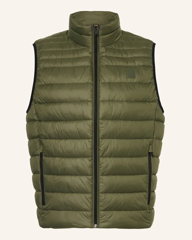 HUGO BOSS Steppweste Odeno gruen Khaki