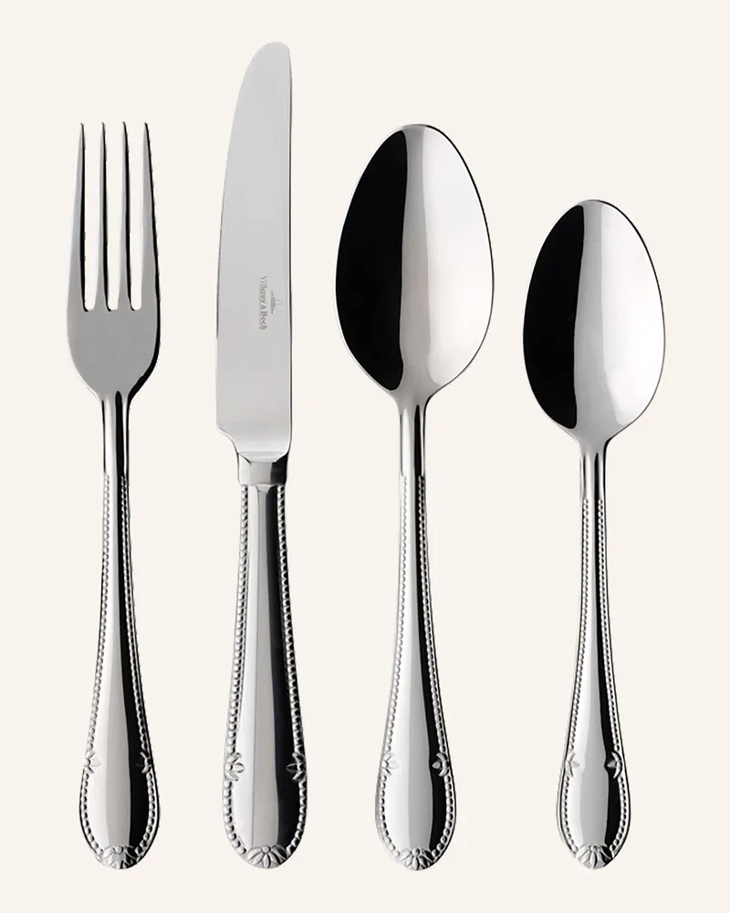Villeroy & Boch Tafelbesteck 24tlg. Mademoiselle silber Silber