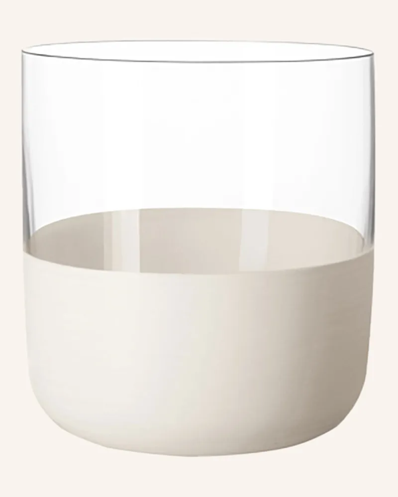 Villeroy & Boch Schnapsglas, Set 4tlg Manufacture Rock Blanc weiss Weiss