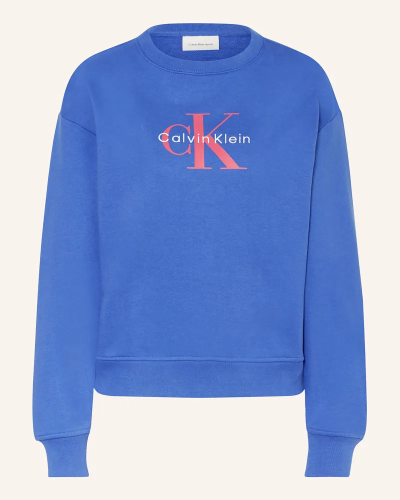 Calvin Klein Sweatshirt Blau