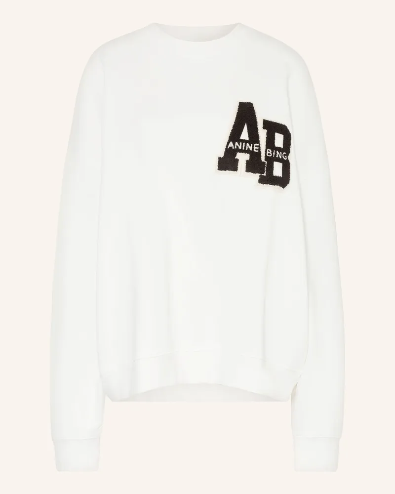 Anine Bing Sweatshirt MILES Weiss