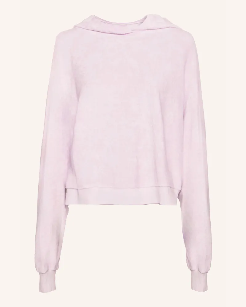 True Religion Frottee-Hoodie Hellrosa