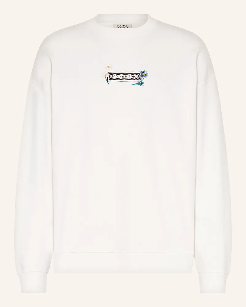 Scotch&Soda Sweatshirt Weiss
