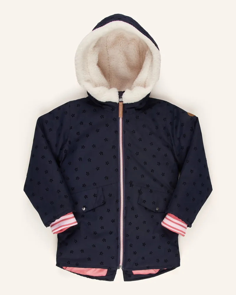 Killtec Funktionsjacke FIOW 51 mit Kunstfell Dunkelblau