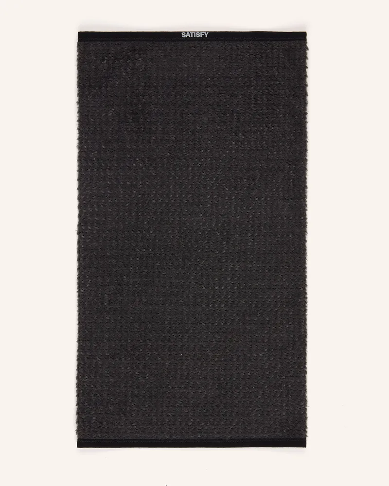 Satisfy Multifunktionstuch Fuzzfleece Ad schwarz Dunkelgrau